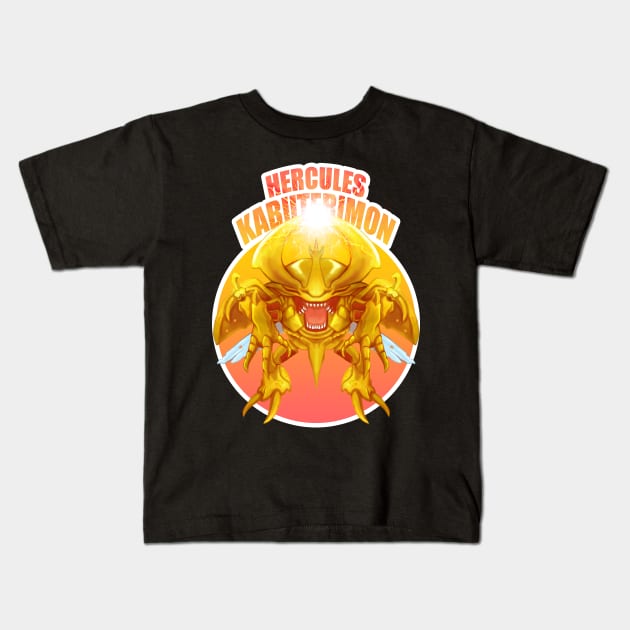 digimon hercules kabuterimon Kids T-Shirt by DeeMON